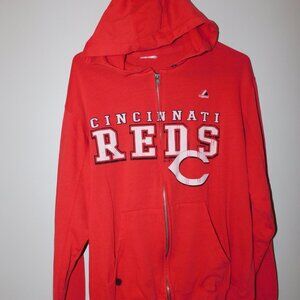 Cincinnati Reds hoodie - lightweight Majestic - adult large
